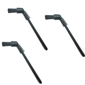 <span class=keywords><strong>Brosse</strong></span> de nettoyage pour machine à café, en Nylon PP, noir, 10 pièces, pour moulin à café à poignée courte - Product Image 1