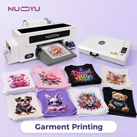 Nouvelle imprimante textile automatique A3 DTF XP600 CMYK avec encre blanche et four de séchage pour l'impression sur vêtements en coton