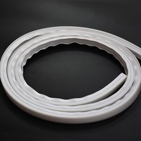 1510A avec bord Silicone LED Néon Tube Lueur avant Pas besoin de bandes d'insertion Clip sur la conception IP65 Étanche pour bande de LED 8-12mm
