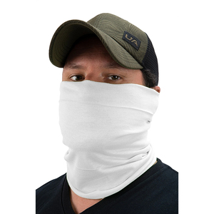 Penutup muka Bandana tabung kosong, <span class=keywords><strong>Gaiter</strong></span> leher putih polos untuk pengendara sepeda motor - Product Image 3