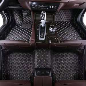 Ensemble de tapis de pied intérieur en cuir à Double couche 5D de luxe pour conduite à droite <span class=keywords><strong>Mirage</strong></span> G4 Vezel Jazz Cars - Product Image 4