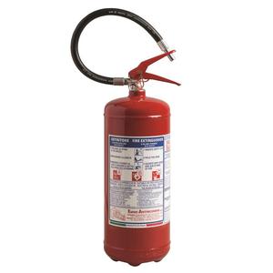 Extincteur automatique portatif en acier de 6 kg avec poudre sèche d'ABC et agent de mousse pour la lutte contre l'incendie - Product Image 1