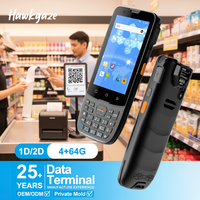 Escáner PDA Robusto con Pantalla Completa de 4 Pulgadas, CPU de 8 Núcleos, IP67, Android 11, 4G+64G de Memoria, Escaneo de Códigos QR, 5000mAh, para Almacén