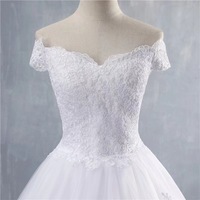 Robe de mariée blanche modeste pour femme, style moyen-oriental, avec appliques en dentelle et cristaux, bretelle unique, grande taille, pour bal de promo