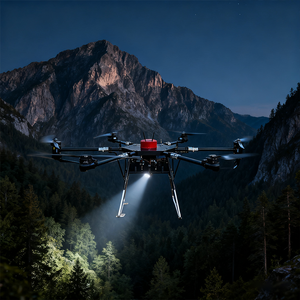 Quadcopter D100 có thể gập lại với các tính năng vận chuyển Kích thước gấp 1680mm nhỏ gọn cho các nhiệm vụ ứng phó Thảm Họa triển khai nhanh chóng - Product Image 3