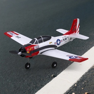 <span class=keywords><strong>Avion</strong></span> d'entraînement d'<span class=keywords><strong>avion</strong></span> RC Trojan <span class=keywords><strong>T</strong></span>-<span class=keywords><strong>28</strong></span> FMS 410mm adapté aux débutants avec radiocommande 2.4Ghz 6CH retour de maintien de position gyroscopique à 3 modes - Product Image 6