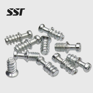 Furniture Cam Lock Connecting Fitting Inserted Nut Dowels Connector Assembly - Product Image 1