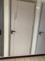 35mm couleur blanche insonorisée prémontée étanche mélamine laminé blanc apprêt portes en bois massif porte intérieure en bois
