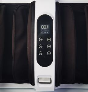 Máquina masajeadora de terapia de vibración de compresión de aire de pie Revitive otomana rodante Shiatsu con calefacción eléctrica - Product Image 4