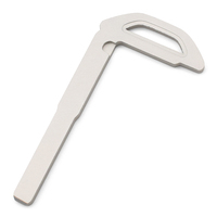 Llave de Emergencia para Auto, Inserto de Llave Mecánica Pequeña e Inteligente para Llave de Tarjeta Inteligente