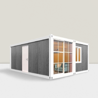 Maisons mobiles de luxe modulaire moderne préfabriquées, petites maisons, 1 chambre avec salle de bain, idéale pour un salon