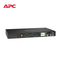 PDU ATS NetShelter 1U para Rack AP4423A, 24A 230V, Interruptor de Alimentación de Doble Entrada, Proporciona Energía Estable para Equipos de TI en Centros de Datos