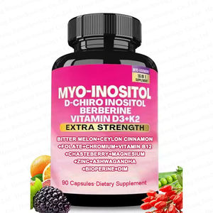 Оптовая продажа, травяная добавка Myo <span class=keywords><strong>Inositol</strong></span> D-chiro <span class=keywords><strong>Inositol</strong></span> Oem с витамином K2 D3 - Product Image 1