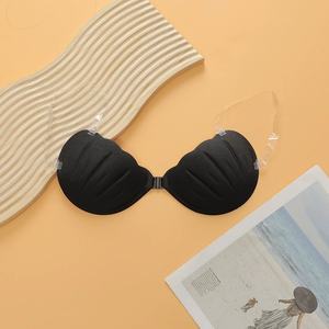 Meiye Rose Silicone Sexy Poitrine Pétales <span class=keywords><strong>Invisible</strong></span> Bandoulière Amovible Push Petit Sein Sous-Vêtements Shell En Gros - Product Image 6