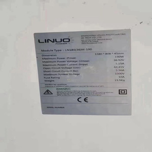 แผงโซลาร์เซลล์แบบฮาล์ฟเซลล์ 200W 195W ประสิทธิภาพ 19.5% สำหรับระบบไฟฟ้าแบบออฟกริด - Product Image 3