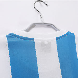 Jersey sepak bola Retro pria, kaus seragam sepak bola versi Thai musim baru - Product Image 2