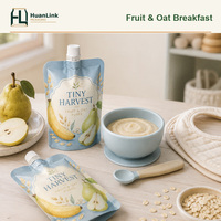 Sachets d'emballage liquide en aluminium de qualité alimentaire, pochettes à bec verseur anti-humidité et anti-lumière, personnalisables pour jus, purée et pulpe de fruits