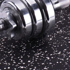 Baldosas deportivas EPDM duraderas de 10mm de grosor, rollos de colores, para gimnasio, suelo de goma - Product Image 5