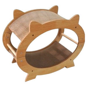 Juguete Rascador para Gatos de Papel Corrugado Ecológico Interactivo <span class=keywords><strong>Petspace</strong></span>, Lindo Diseño de Televisión - Product Image 4