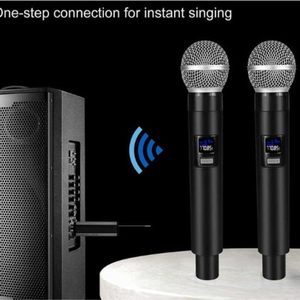 Professional 2.4g Handheld <b>Wireless</b> Dynamic <b>Mic</b> Stage Performance Vlogging <b>Wireless</b> Karaoke Microphone for Church - Product Image 1