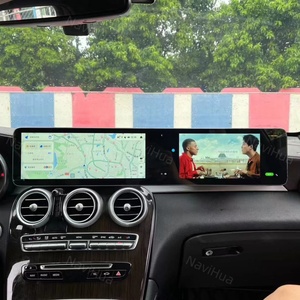 หน้าจอคู่ NaviHua ขนาด 12.3 นิ้ว สำหรับรถยนต์ Mercedes Benz C GLC Class W205 X253 ปี 2015 2018 มัลติมีเดีย Android วิทยุติดรถยนต์ ระบบนำทาง Carplay - Product Image 5