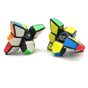 Hot Selling Anti-stress Finger Release 1*3*3 Small Gyroscope Cube Spinner Fidget Toy
