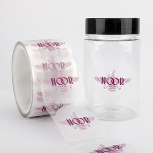 Tùy Chỉnh Rõ Ràng Nhãn Vinyl PVC In Ấn Nghi Thức Bao Bì <span class=keywords><strong>Sticker</strong></span> Nến Không Thấm Nước Chai Jar Trong Suốt <span class=keywords><strong>Sticker</strong></span> Với Logo - Product Image 2