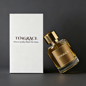 زجاجة عطر دائرية 30 فاخرة مع مضخة 50 ، بخاخ عالي الجودة مع غطاء بشعار مخصص - Product Image 2