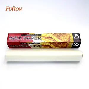 Fulton Factory Outlet – papier d'emballage personnalisé Sandwich et Hamburger, impression Shawarma de qualité alimentaire, emballage de cire, papier anti-graisse