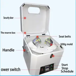 SMT mesin pencampur pasta solder peralatan pencampur krim pencampur pasta solder ZD400 (kecepatan rata-rata)