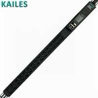 KAILES (KLS) Série K44I 32A 200-240VAC PDU IP surveillée verticale en aluminium noir 14 prises pour serveur de rack industriel Personnalisé OEM/ODM