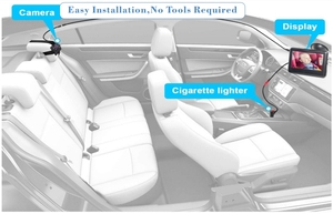 4.3 inch 720p bé xe màn hình không có wifi không thấm nước <span class=keywords><strong>video</strong></span> máy ảnh kỹ thuật số - Product Image 6