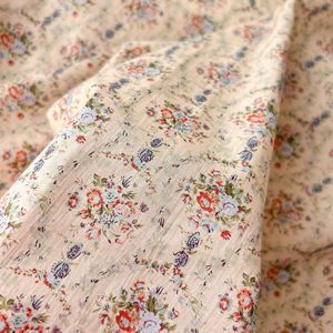 Vente Flash <span class=keywords><strong>Tissu</strong></span> Popeline 100% Coton Imprimé Floral Léger Écologique Personnalisable Sans MOQ <span class=keywords><strong>pour</strong></span> Chemises et Robes de Filles - Product Image 5