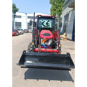 Tracteur agricole chinois Flyer Wheel 50 CV, moteur <span class=keywords><strong>Euro</strong></span> V, 4 roues motrices avec boîte de vitesses et pare-soleil pour l'agriculture - Product Image 6