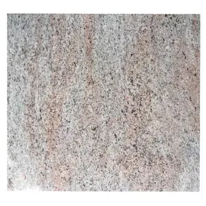 Azulejos de granito rosa de seda cruda pulida de la India 50x50 para fabricación de pisos de azulejos de granito flameado DE LA India