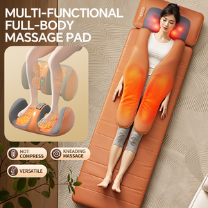 2026 Upgrade Full Body Massage Mat with Shiatsu Neck & Back Massager Heated Massage Mattress for Pain Relief Home Office - Product Image 2