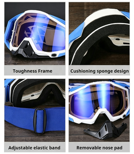 <span class=keywords><strong>Masque</strong></span> de course détachable haute définition coupe-vent et respirant unisexe pour toutes saisons, idéal pour le tout-terrain - Prix usine - Product Image 2