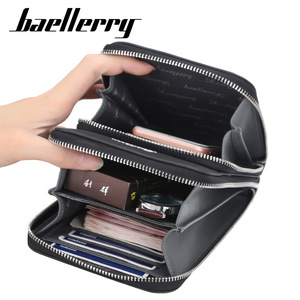 กระเป๋าคาดอกผู้ชาย Baellerry ความจุขนาดใหญ่ หนัง PU กระเป๋าใส่โทรศัพท์แบบซิป ใช้ได้ทุกวัน - Product Image 2