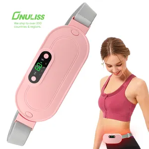 Cramps Menstrual Period Pain Relief Smart Menstrual Heating Pad Period Cramp Massage Belt For Women