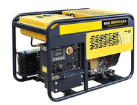Générateur à essence Tianfa à démarrage automatique quatre temps, sortie triphasée AC 220V 10 kW, réservoir de carburant de 15L, temps de fonctionnement continu de 12h