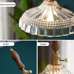 Lampe suspendue en verre minimaliste moderne, luminaire décoratif de plafond pour salon, hôtel, restaurant, café, luminaires confortables - Product Image 2