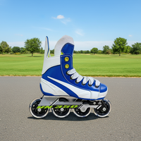 Vente directe d'usine, patins à roulettes ajustables professionnels de haute qualité, pour enfants, utilisation en extérieur, roulements ABEC-9, chaussures à roulettes