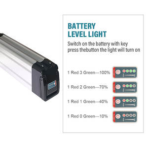 Batteria pieghevole Ebike 36v 48v 10ah 14ah 17.5ah 20ah 25ah batteria batteria grasso bicicletta - Product Image 4