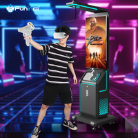 Machine de jeu d'arcade multi-joueurs en ligne Vr, Machine de jeu de tir 9D Vr, simulateur de tir