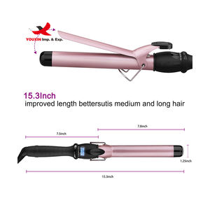 Lisseur et boucleur de cheveux professionnel de qualité supérieure, vente directe d'usine, prix de gros, affichage de la température LCD - Product Image 4