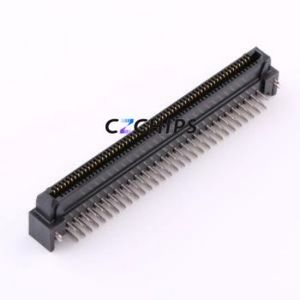 TX24-120R-LT-H1E Board-to-Board & Backplane Connector Bent Lead Through Hole,P=1.27mm Connector 1.27mm Right Angle Insert 2 Gold - Product Image 1