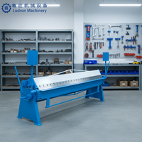 Machine à plier la tôle manuelle Ludron, fiable et à bon prix, pour petites pièces métalliques, facile à utiliser