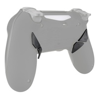 Boutons arrière redessinés de remplacement gris massif K1 K2 K3 K4 pagaies pour PS4 eXtremeRate Controller Dawn Remap Kit