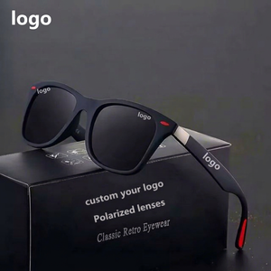 Lunettes de soleil unisexes 2023 de marque MR, haute qualité, faible MOQ, logo personnalisé, couleurs variées, verres polarisés TAC UV400, monture PC, style œil de chat - Product Image 1