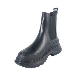 Sepatu Bot Motor Wanita Putih Murni Modis untuk Luar Ruangan dengan Sol Tebal dan Anti Selip yang Ditingkatkan, Model Pendek - Product Image 4